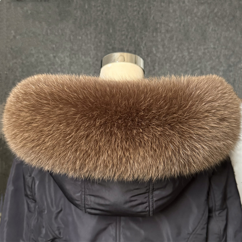 ريال فوكس الفراء طوق المرأة ال - مراجعة Winter Clothing Pk وسعره
