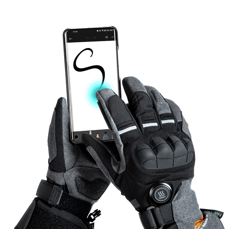 قفازات LOBOO الرجالية المدفأة  - مراجعة Heated Gloves Electric وسعره