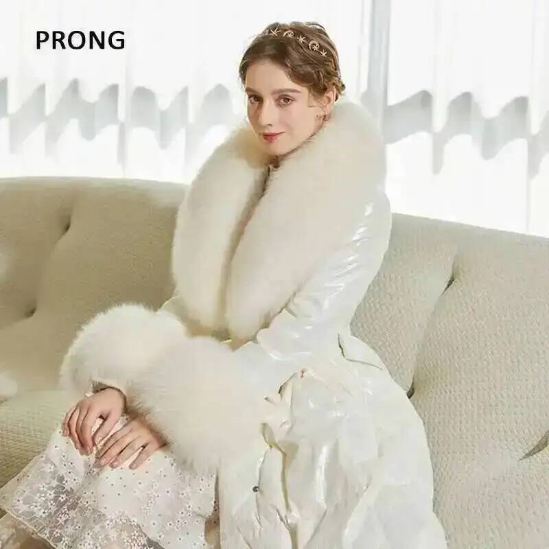 الثعلب الفراء طوق معطف الشتاء  - مراجعة Winter Clothing Pk وسعره