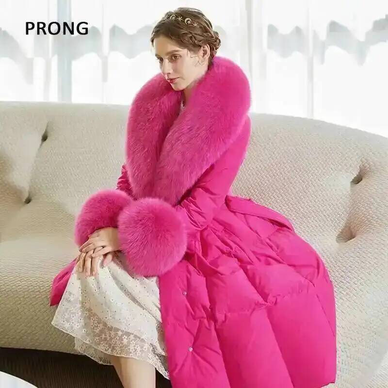 الثعلب الفراء طوق معطف الشتاء  - مراجعة Winter Clothing Pk وسعره