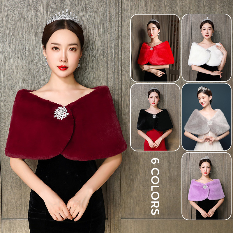 شال زفاف نسائي لحفلات الزفاف ك - مراجعة Winter Clothing Pk وسعره